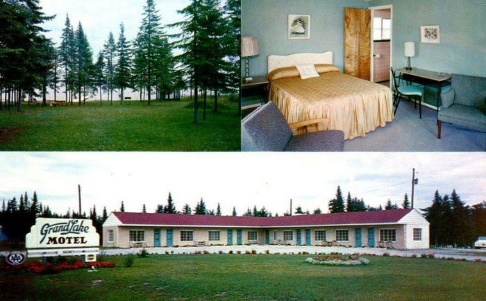 Grand Lake Resort (Grand Lake Motel) - Old Postcard